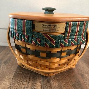 Longaberger Snowflake Basket with Handles